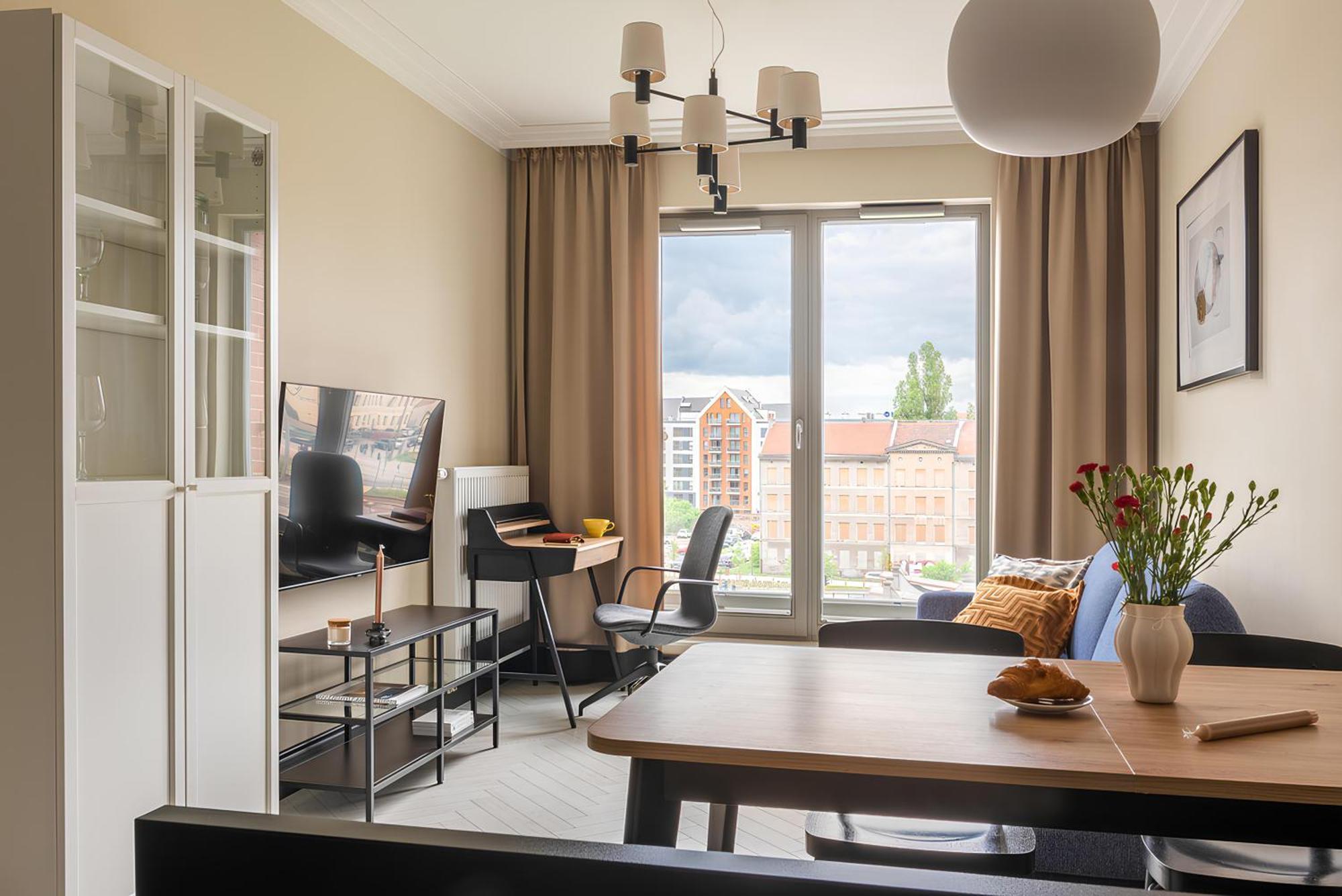 City Center Apartments Grano Residence Gdansk Bagian luar foto