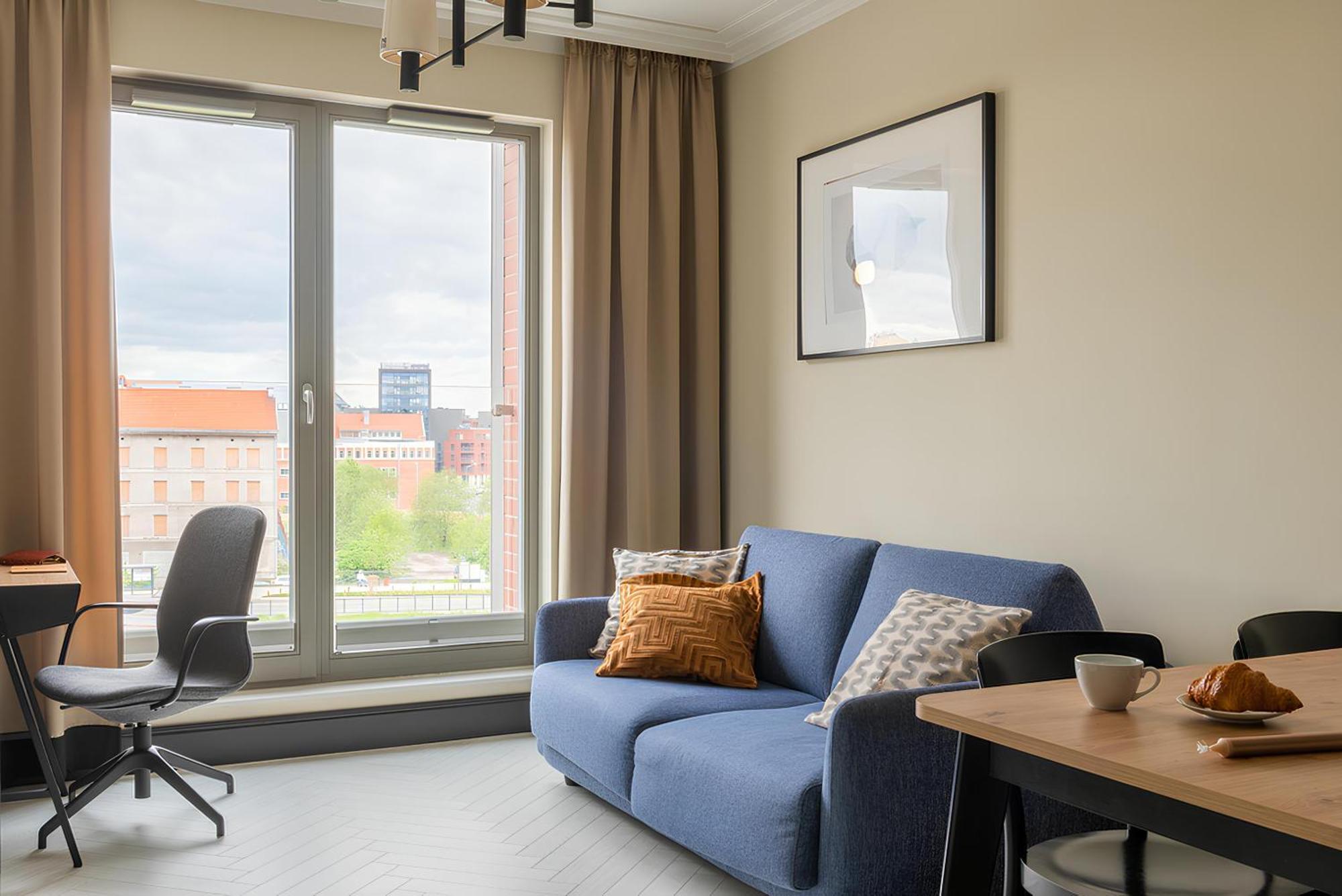 City Center Apartments Grano Residence Gdansk Bagian luar foto