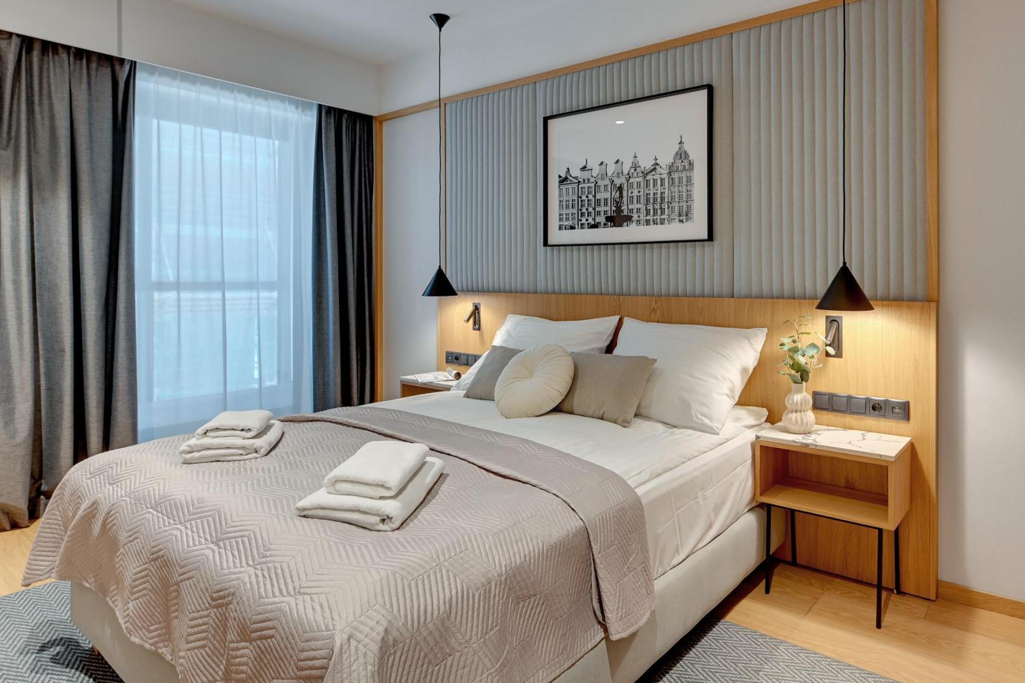 City Center Apartments Grano Residence Gdansk Bagian luar foto